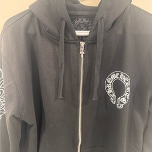 Chrome Hearts Zip-Up Hoodie